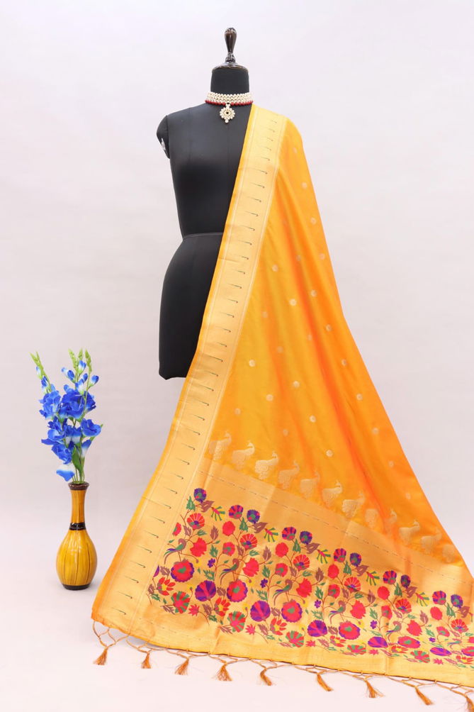 Psw Designer Jari Weaving Dupatta Wholesalers In Delhi
